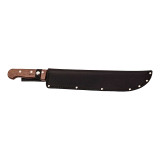 Machette, Herbertz, 36cm, acier inoxydable/bois, étui en nylon, boîte