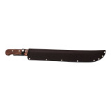 Machette, Herbertz, 46cm, acier inoxydable/bois, étui en nylon, boîte
