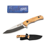 Outdoormes, Herbertz, RVS/Zebrahout, Nylon etui, doos