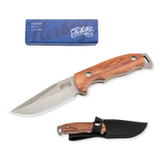 Outdoormes, Herbertz, RVS/Olijfhout, Nylon etui, doos