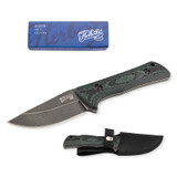 Outdoormes, Herbertz, 12cm, RVS/G10, Nylon etui, doos