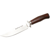Couteau de chasse,Muela,ElkRI,acier inoxydable/packah wood,cuir et