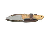 Jachtmes,Muela,Colibri,rvs/olijfhout/leer