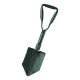 Pelle de camping pliable, verte, acier inoxydable, étui, boîte