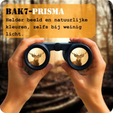 Verrekijker, Homey's, Jacht, BAK7, zwart, doos