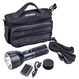 Lanterne, NexTorch, ST11, 3500lum, rechargeable, aluminium, étui de transport