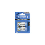 Batterij,2st,Maxell,Ccell,Alkaline,1.5V,blstr