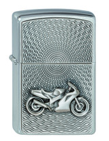 Briquet,Zippo,OnTheRoad,Motor Bike,chrome brossé