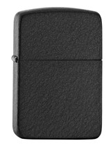 Briquet,Zippo,Regular,Replica 1941 Black Crackle,métal