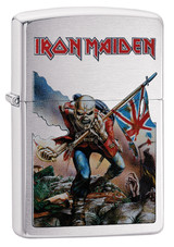 Briquet,Zippo,Musique,Iron Maiden,#200,chrome brossé