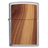 Aansteker,Zippo,Woodchuck,Brushed Chrome Cedar,windbst.