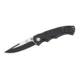 Couteau de poche à 1 mainPUMA TEC, noir, acier inoxydable/G10, 20cm, boîte