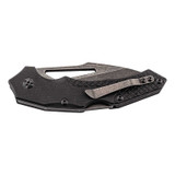 Couteau de poche à 1 mainPUMA TEC, noir, acier inoxydable/G10, 23cm, boîte