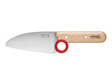 Set de cuisine pour enfants, Opinel Le Petit Chef, 3 pièces, bois, rouge