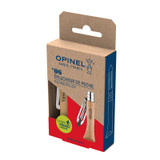 Eplucheur pliable, Opinel, N°06 Inox, bois de hêtre, boîte