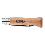 Eplucheur pliable, Opinel, N°06 Inox, bois de hêtre, boîte