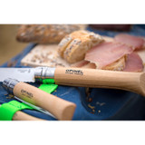 Zakmes, Opinel, N°12 Inox, gekarteld, beukenhout, doos