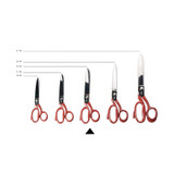 Kleermakersschaar, Homey's, Elastodur, kartel, 23 cm, kaart