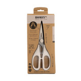 Ciseaux de cuisine, Homey's, VITT, acier inoxydable/fibre de blé, boîte
