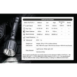 Torche, NexTorch, P82, 1200 lm, USB-C rechargeable, boîte