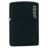 Aansteker, Zippo, Classic Logo, Matte Black, doos