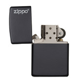 Briquet, Zippo, Logo classique, Noir mat, boîte