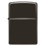 Aansteker, Zippo, Ebony, Polished Black, doos