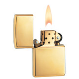 Aansteker, Zippo, Armor, Brushed Brass, doos