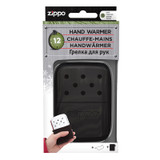Handwarmer, Zippo, Black, 12 uur, navulbaar, kaart
