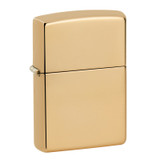 Briquet, Zippo, laiton poli, boîte
