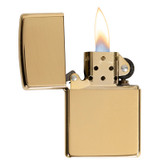 Briquet, Zippo, laiton poli, boîte