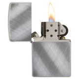 Briquet, Zippo, Diagonal Weave Chrome, boîte