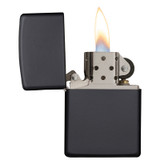Aansteker, Zippo, 218L Reg, Matte Black, doos