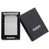 Briquet, Zippo, Arche chromée, boîte