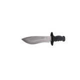 Jachtmes, Muela, RVS/Zamak, zwart leren etui, 18cm