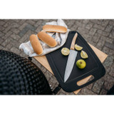 Snijplank, Homey's, zwart, houtvezel, 370x275mm, sleeve