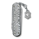 Zakmes, Victorinox, Classic SD Briljant, Damast, 5f, doos