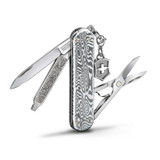 Zakmes, Victorinox, Classic SD Briljant, Damast, 5f, doos