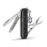 Couteau de poche, Victorinox, Classic SD Brilliant, Carbon, 5f, boîte