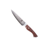 Couteau universel, HOMIZU, VG-10 Damas/Bois de rose, brun, boîte