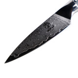 Couteau d'office, HOMIZU, VG-10 Damast/G10, noir et blanc, boîte