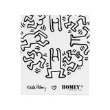 Planche à couteaux, Homey's, Keith Haring, rond, boîte