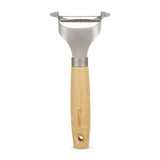Eplucheur fin, Culinare Naturals, dentelé, acier inoxydable/Bambou, blister