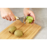 Eplucheur fin, Culinare Naturals, dentelé, acier inoxydable/Bambou, blister