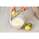 Keukenrasp, Culinare Naturals, fijn, RVS/bamboe, blister