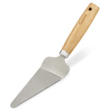 Spatule à pâtisserie, Culinare Naturals, dentelée, acier inoxydable/Bambou, blister