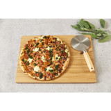 Pizzasnijder, Culinare Naturals, RVS/Bamboe, blister