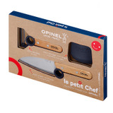 Set de cuisine pour enfants, Opinel Le Petit Chef, 3 pièces, bleu