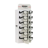 Présentoir pour lunettes de soleil, 6 pièces, Zippo, présentoir vide