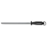 Aanzetstaal, Victorinox, Gepolijst, 30cm, Rond, Zwart Aanzetstaal, Victorinox, Gepolijst, 30cm, Rond, Zwart